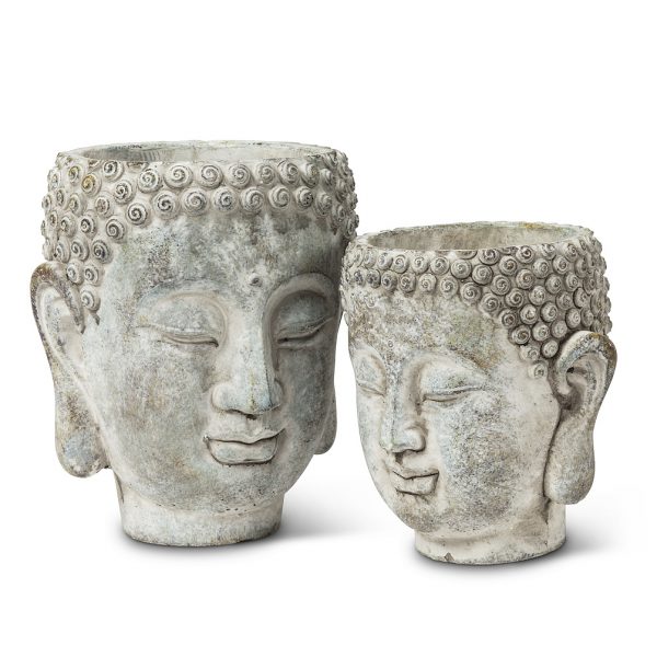 Extra Large Buddah Head Planter - Image 3