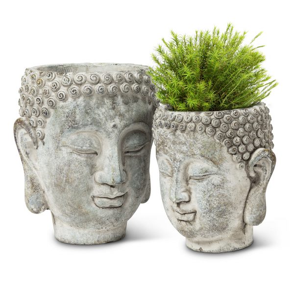 Extra Large Buddah Head Planter - Image 2