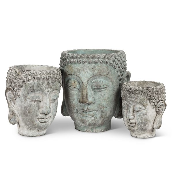 Extra Large Buddah Head Planter - Image 4