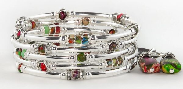 Serpentine Bracelet Sea Sediment