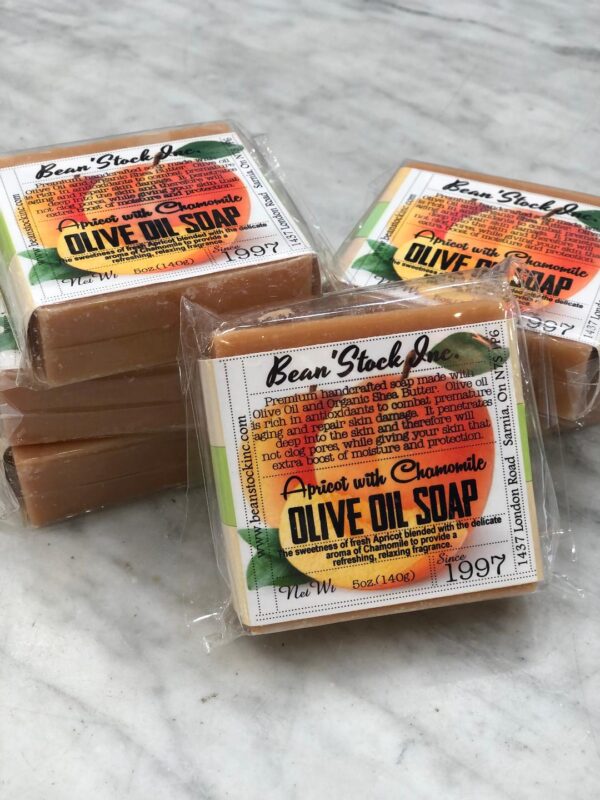 Apricot and Chamomile Olive Oil Soap