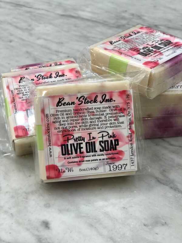 Pretty in Pink Olive Oil Soap