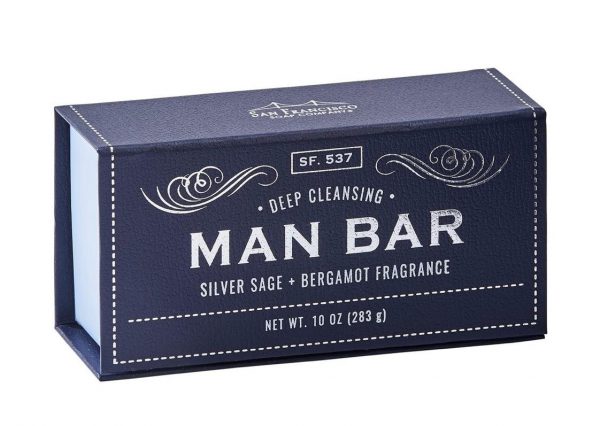 Man Bar Silver Sage and Bergamont
