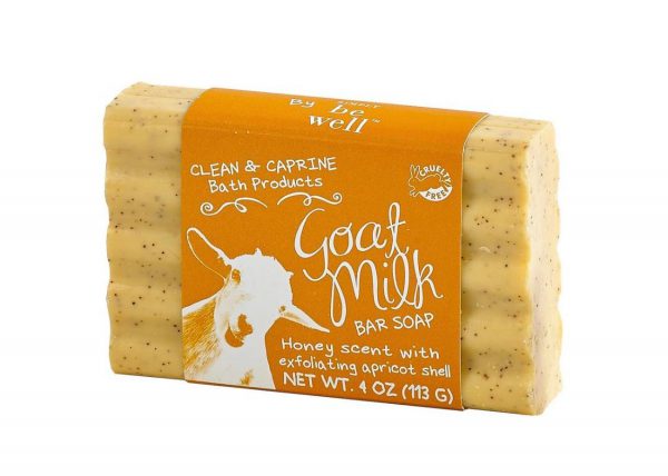 Exfoliating Goats Milk Soap Honey Apricot