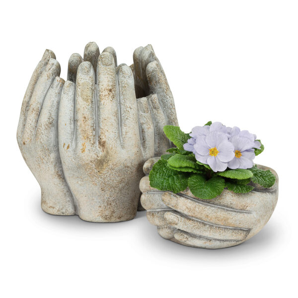 Small Tall Hands Planter - Image 4
