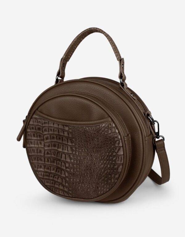 Pinkstix The Perfect Circle Shoulder Bag Brown - Image 2