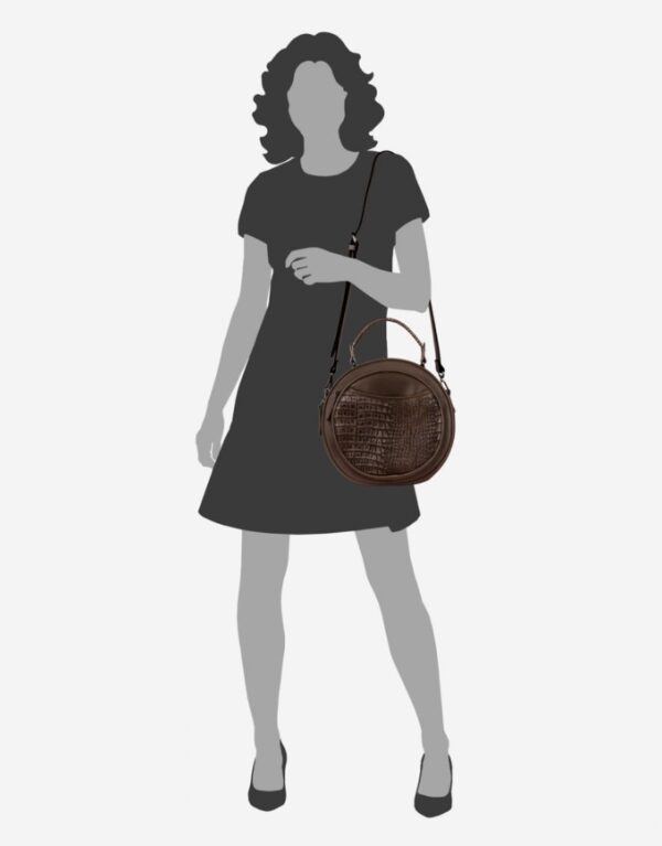 Pinkstix The Perfect Circle Shoulder Bag Brown - Image 4