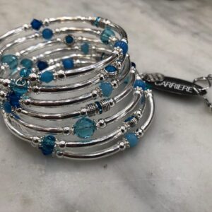 Serpentine Bracelet Aqua