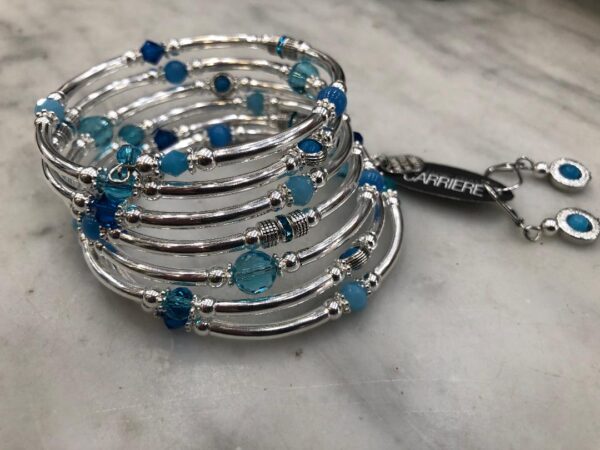 Serpentine Bracelet Aqua