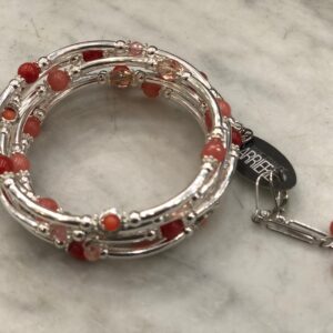 Serpentine Bracelet Coral