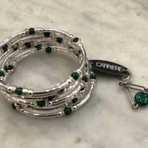 Serpentine Bracelet Forest Green