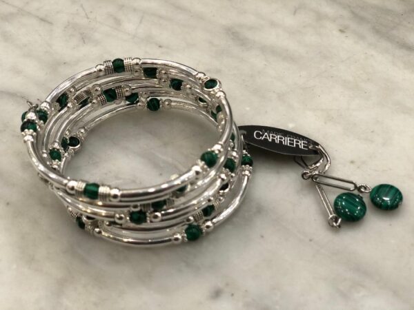 Serpentine Bracelet Forest Green