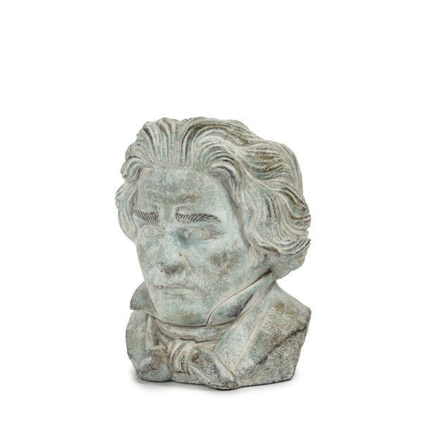 Small Beethoven Head Planter
