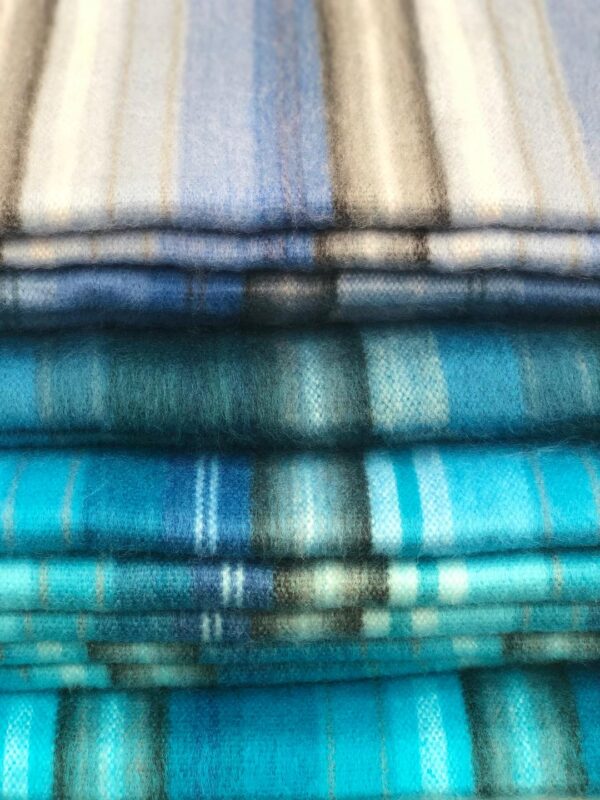 Alpaca Scarf Blues - Image 2