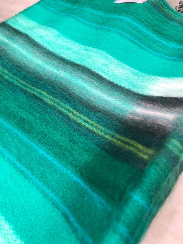 Alpaca Scarf Green