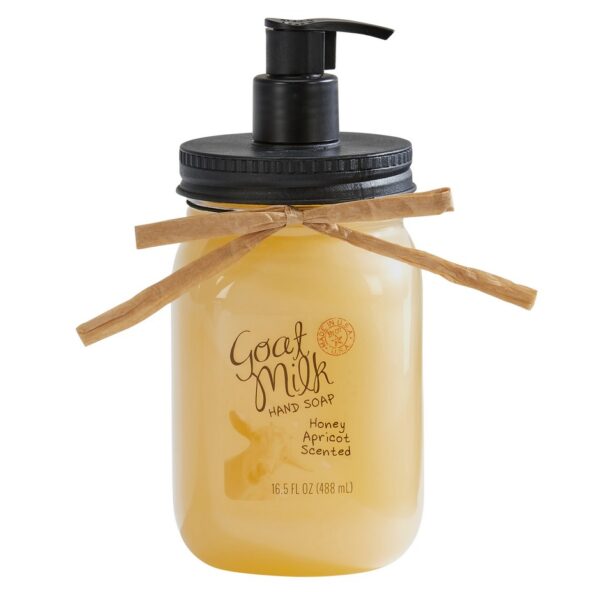Honey Apricot Scented Goat Milk Liquid Soap