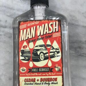 Cedar and Bourbon Man Wash