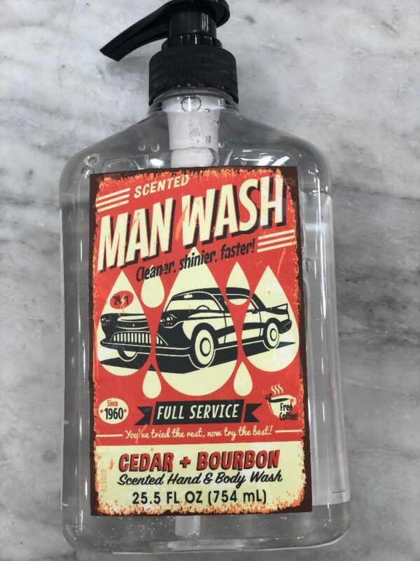 Cedar and Bourbon Man Wash