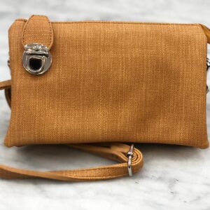 Yellow Linen Feel Cross Body Bestseller