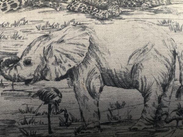 Lumbar Elephant Pillow - Exclusive - Image 2
