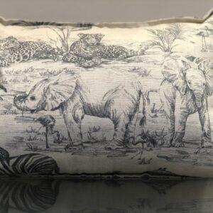 Lumbar Elephant Pillow - Exclusive