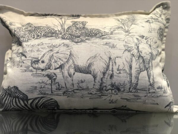 Lumbar Elephant Pillow - Exclusive