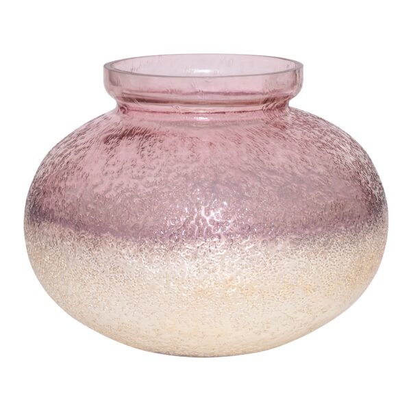 Alma Antique Silver Glass Small Large Gourd Vase