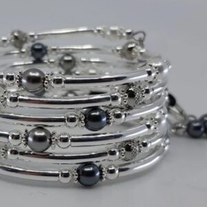 Serpentine Bracelet Grey