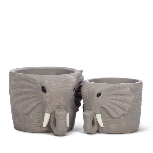 Large Elephant Planter - Image 3