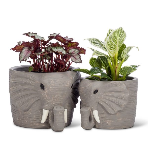 Large Elephant Planter - Image 2