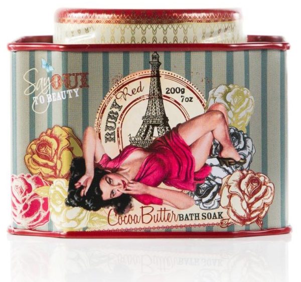Ruby Red Bath Soak Tin