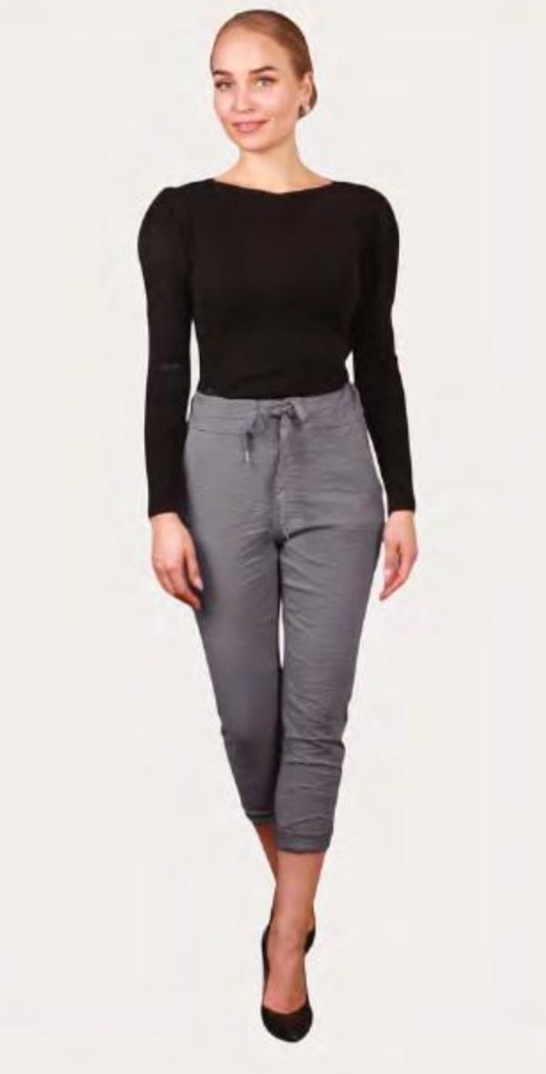 Relaxed Fit Pants Blue L/XL - Image 2