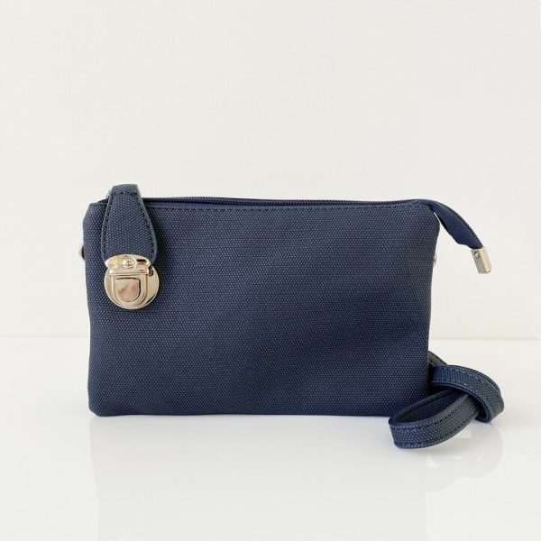 Mini Cross Body Bestseller Navy Linen