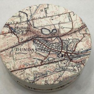 Dundas Map Coasters