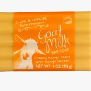 Exfoliating Goats Milk Soap Mango