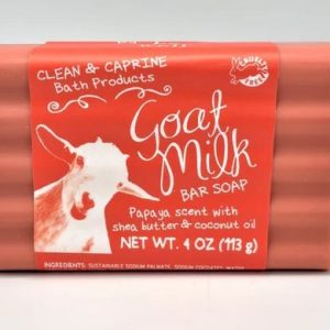 Exfoliating Goats Milk Soap Papaya