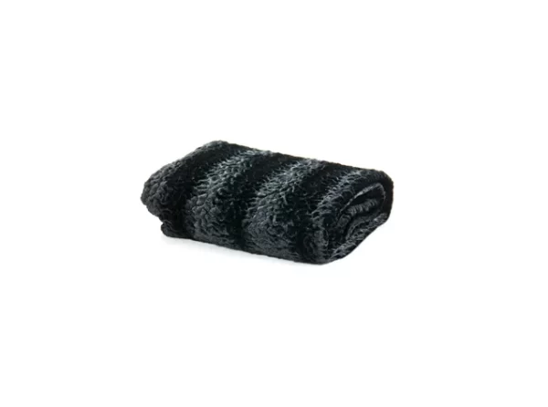 Texture Throw Black