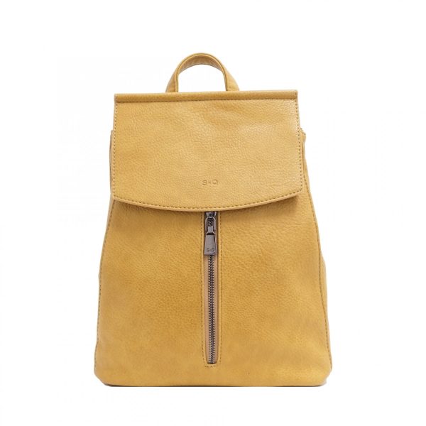 SQ Chloe Convertible Backpack Mustard