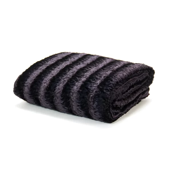 Texture Throw Purple