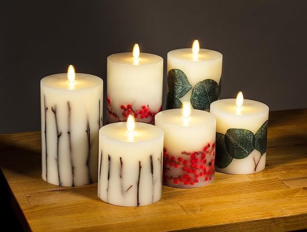 Real Lite Candle Medium Eucalyptus - Image 3