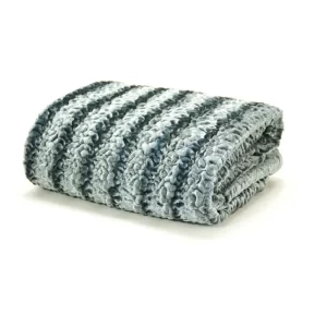 Texture Throw Silver