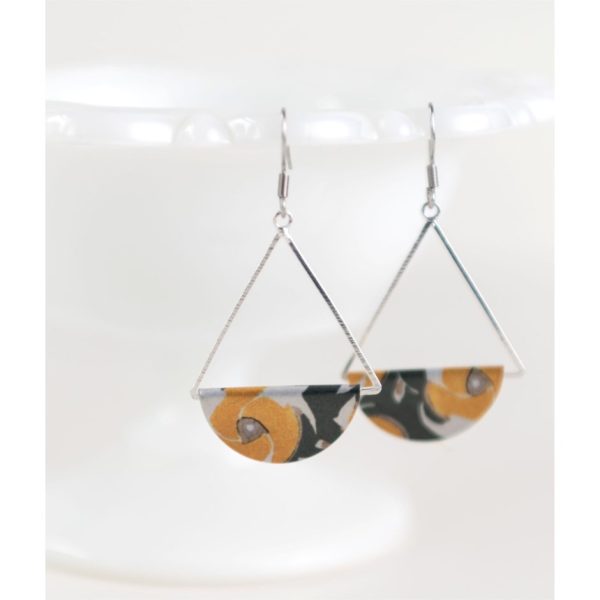 Dangle Earing Amaris Silver