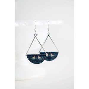 Dangle Earing Songbirds Silver