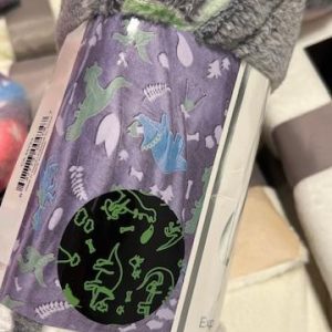 Glow in the Dark Blanket - Dinos