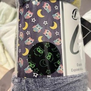Glow in the Dark Blanket - Owls