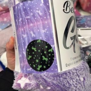 Glow in the Dark Blanket - Unicorns