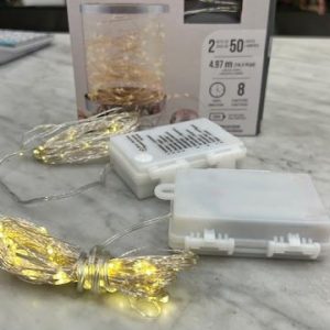 LED String Lights - 2 Pack of 50 Lights